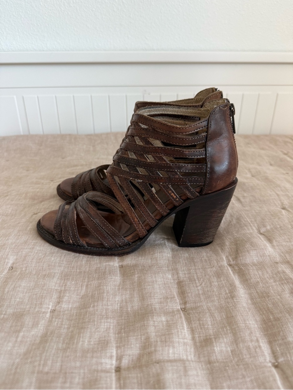 Freebird by Steven Wing Brown Sandals Size 7